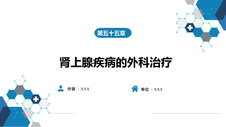 肾上腺疾病的外科治疗_第1页