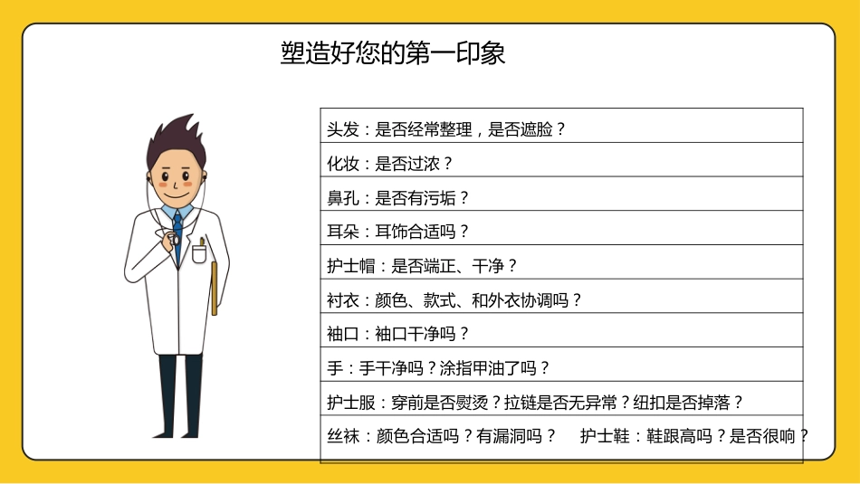 护士服务规范与礼仪培训 (58)_第7页