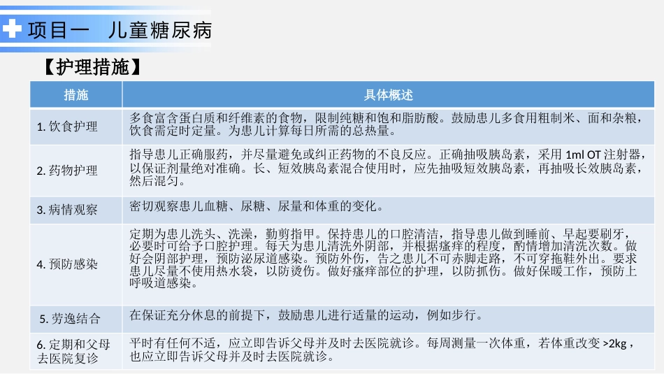 内分泌系统疾病患儿的护理_第11页