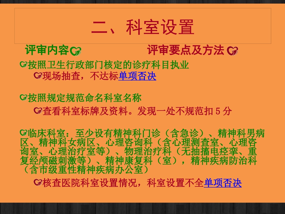 二级精神病医院执业评审细则 PPT_第4页