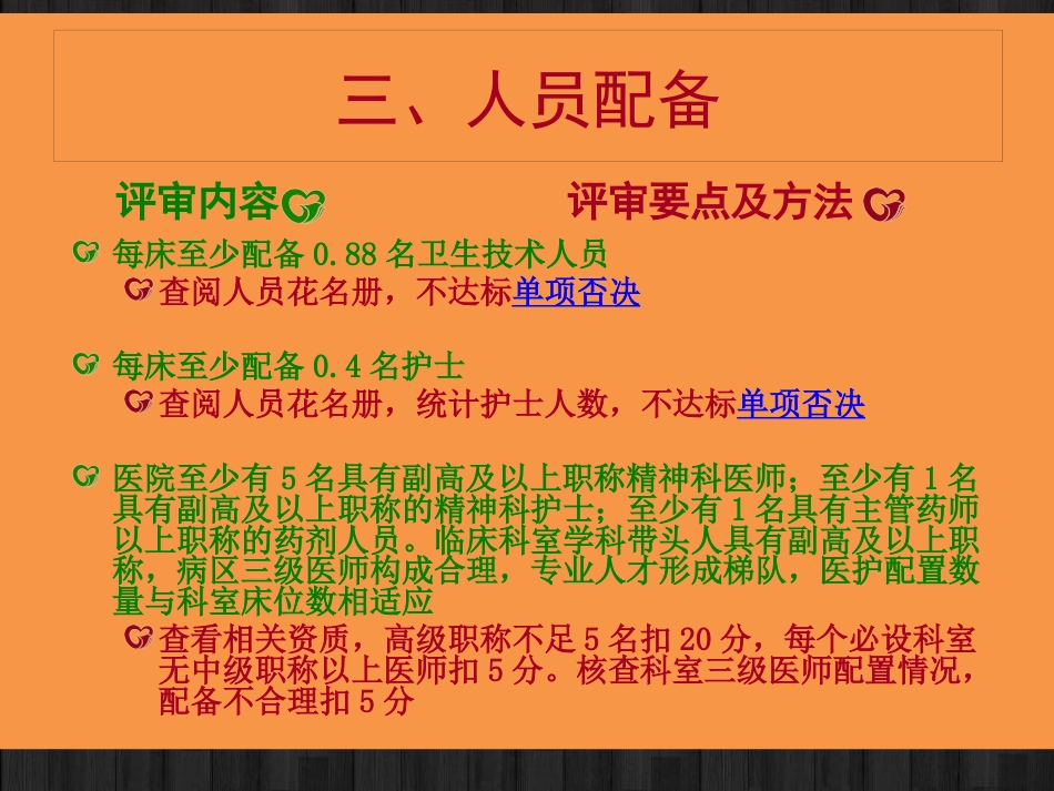 二级精神病医院执业评审细则 PPT_第6页
