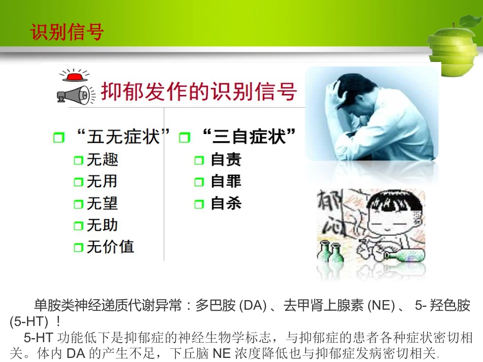 γ-氨基丁酸与抑郁症ppt课件_第3页