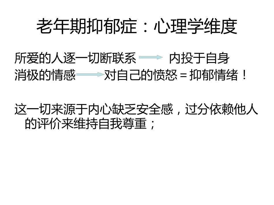 从精神科角度看老年期抑郁的特点_第6页