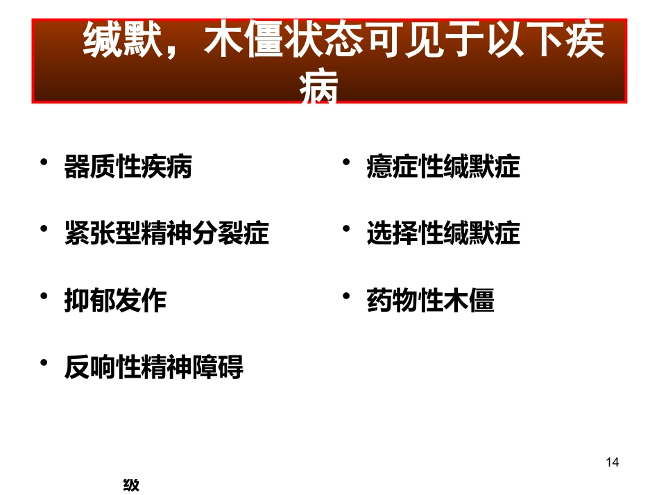 精神科常见急诊的处理及危机干预 ppt课件_第14页