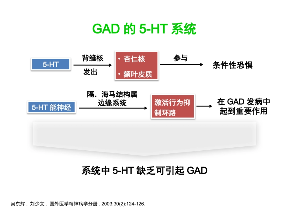 广泛性焦虑症的规范治疗_第15页
