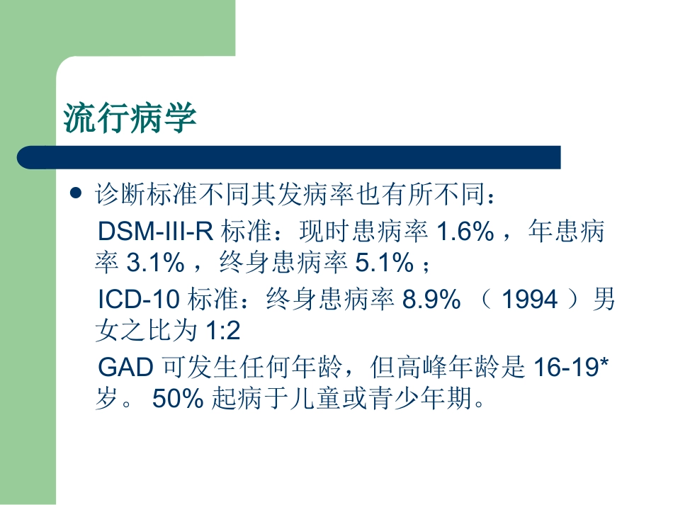 焦虑症的诊断、治疗的_第9页