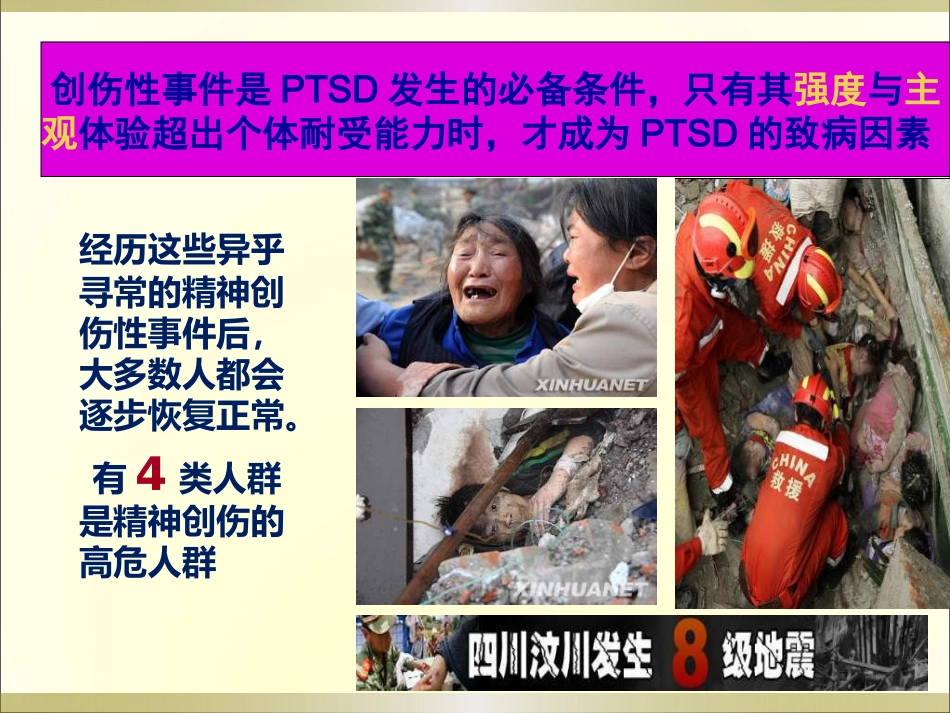 创伤后应激障碍(PTSD)的诊断与治疗_第9页