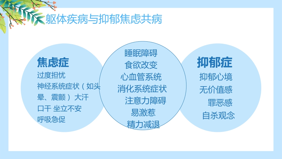 焦虑症和抑郁症的早期识别与处理ppt_第14页