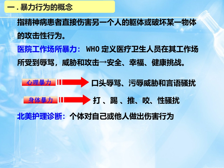 2016年精神科暴力管理技能与技巧新_第3页