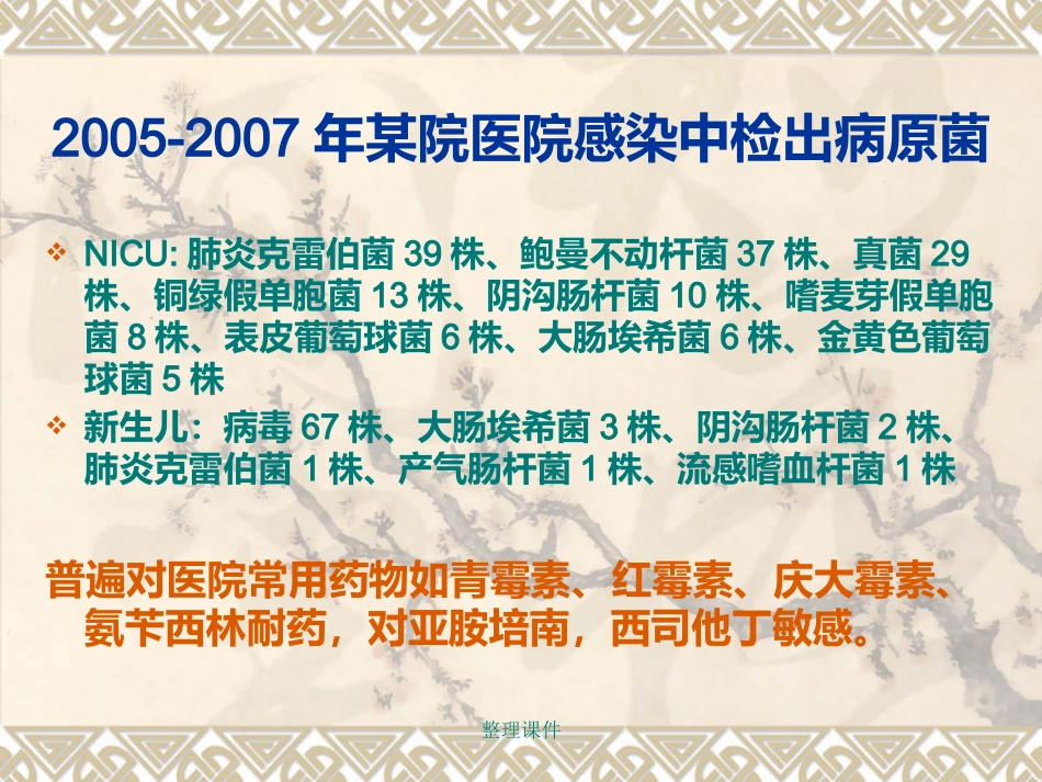 NICU、新生儿科医院感染预防和控制_第13页