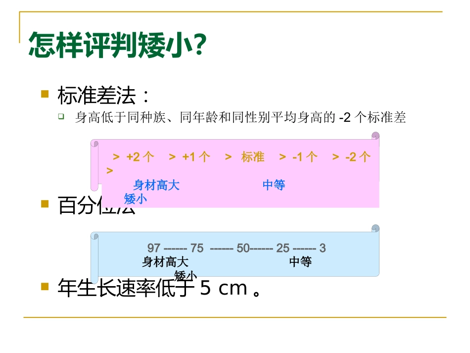 矮小和性早熟ppt课件_第12页