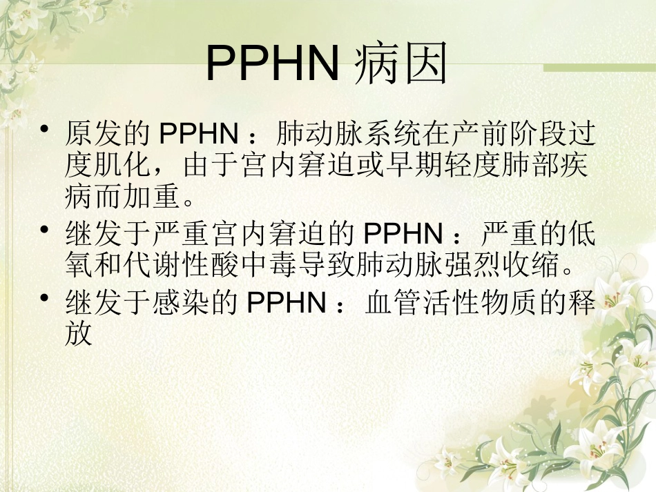 PPHN 新生儿持续肺动脉高压_第8页