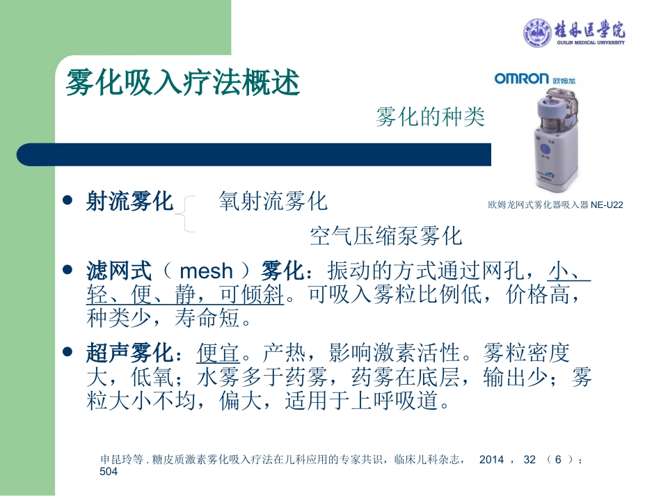 版儿科雾化专家共识解读_第7页