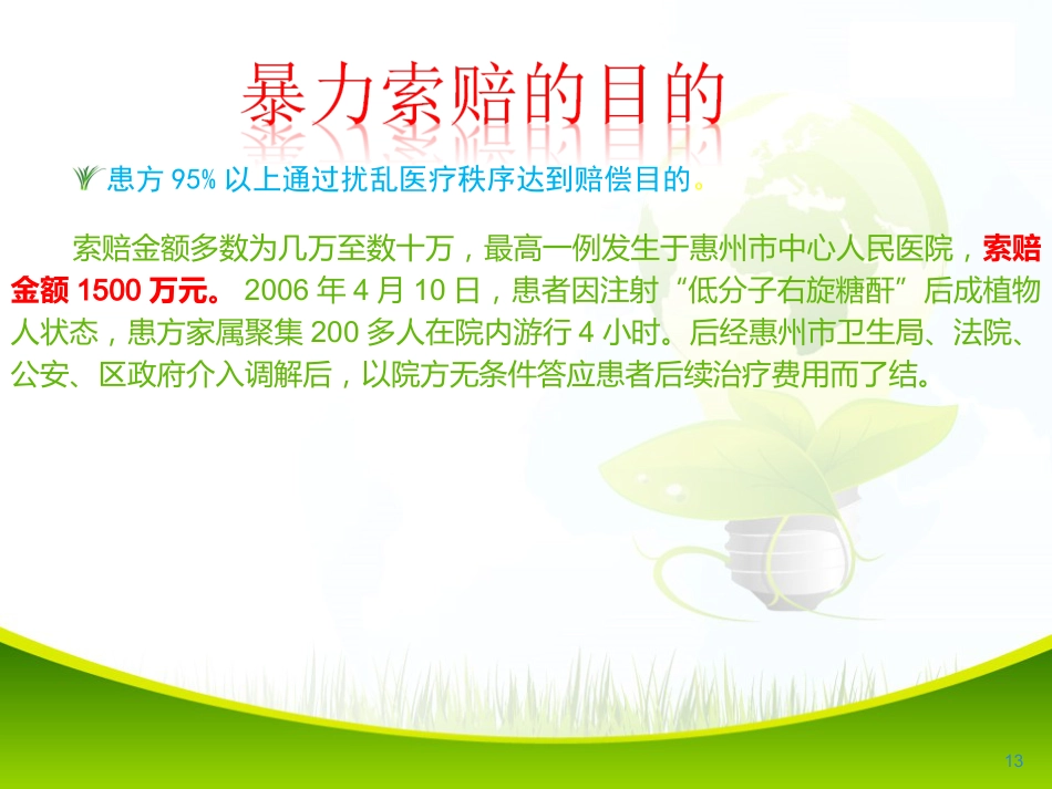 医院责任意识与服务理念培训2_第13页