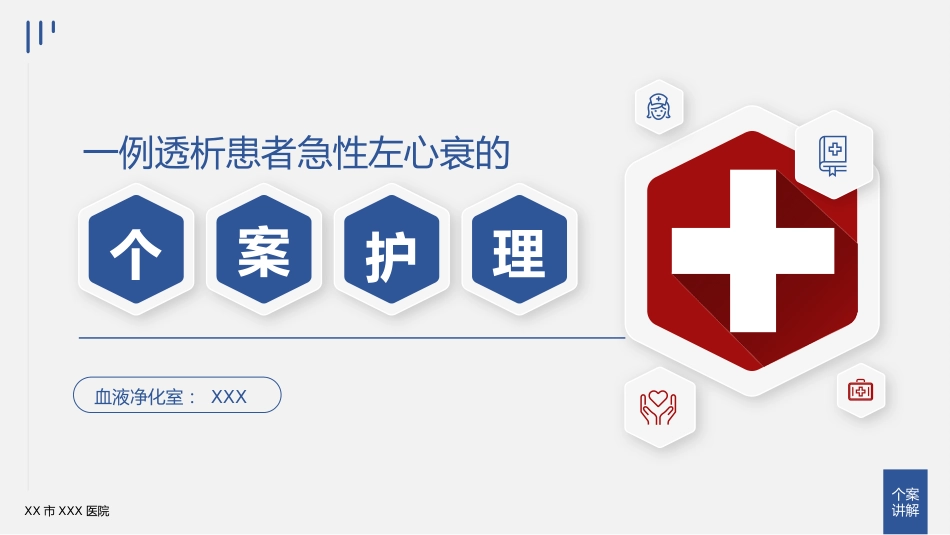 心衰病人个案护理医疗医学PPT_第1页