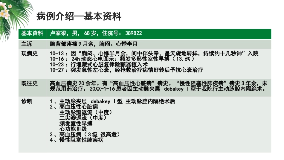 一例双腔ICD植入术合并心力衰竭患者的护理_第5页