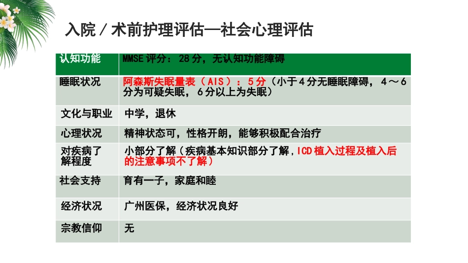 一例双腔ICD植入术合并心力衰竭患者的护理_第7页