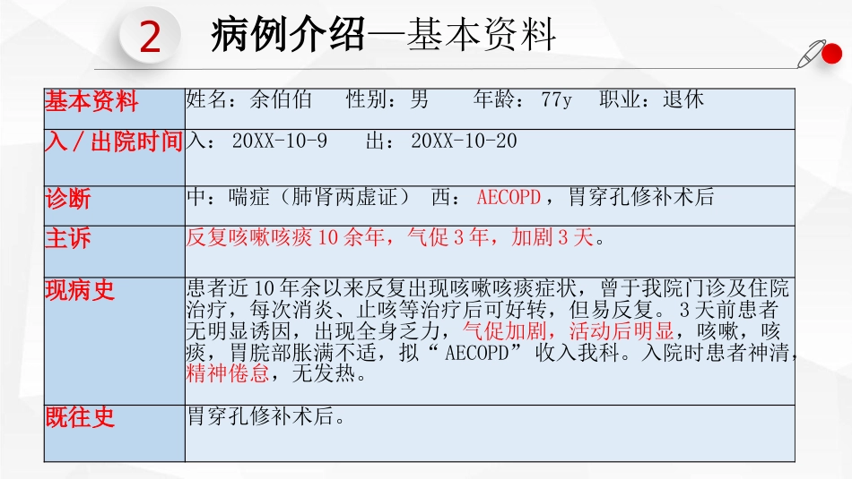 一例AECOPD患者肺康复指导的个案跟进_第6页