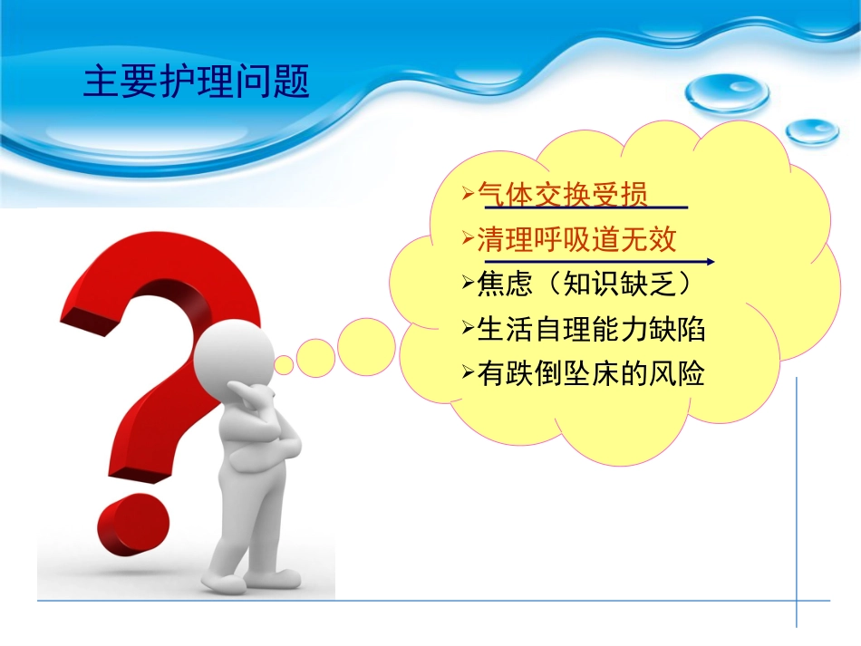 一例COPD急性加重期的个案护理汇报_第15页