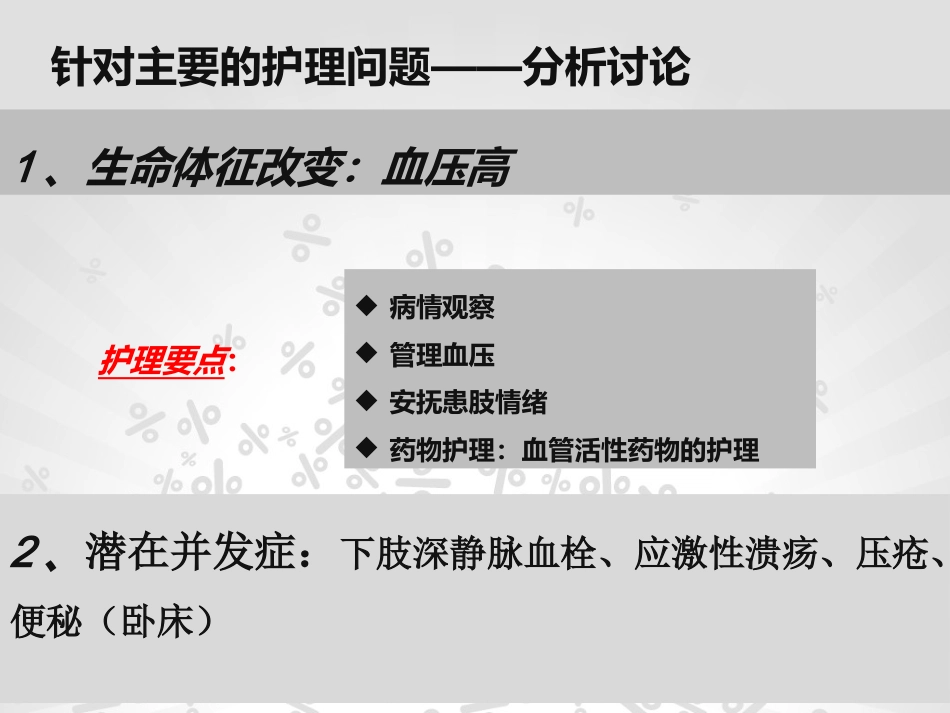 脑梗塞个案护理_第11页