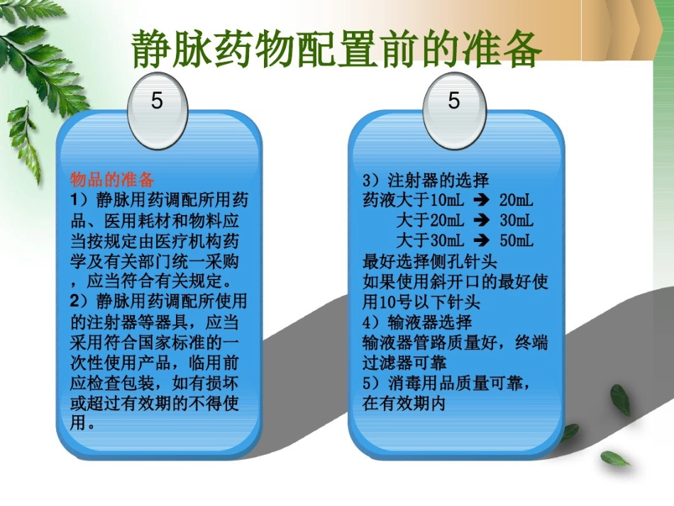 病区静脉用药分散调配知识_第12页
