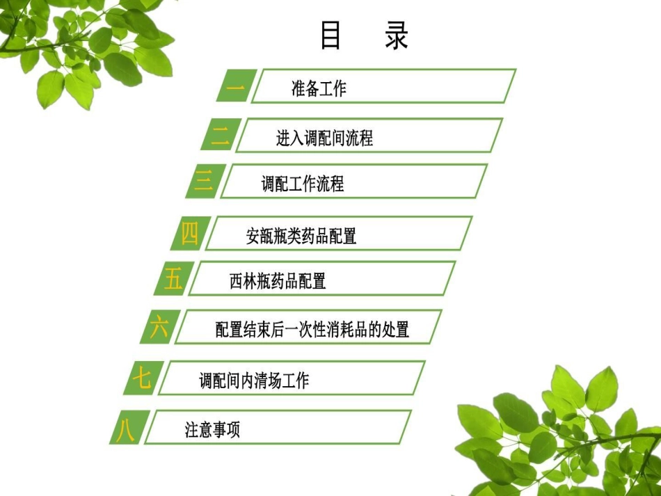 静配中心PIVAS静脉药物配置的工作流程_第3页
