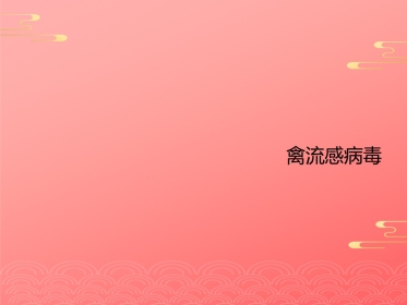 禽流感病毒2021PPT