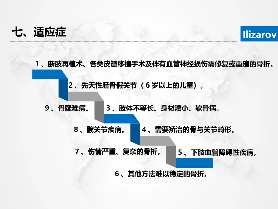 Ilizarov外固定架骨搬运术围手术期的护理_第15页