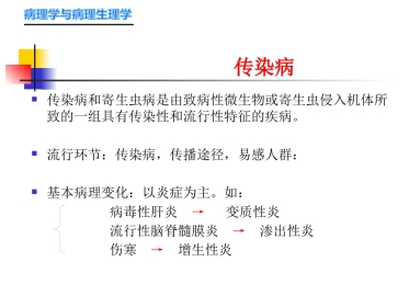 病理学-传染病