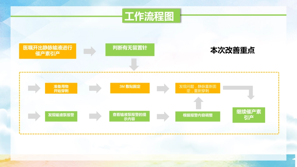 品管圈医疗QC-提高孕妇从穿刺到分娩后留置针的完好率1_第11页
