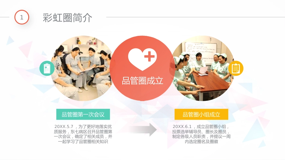 医院品管圈主题汇报模板04_第4页