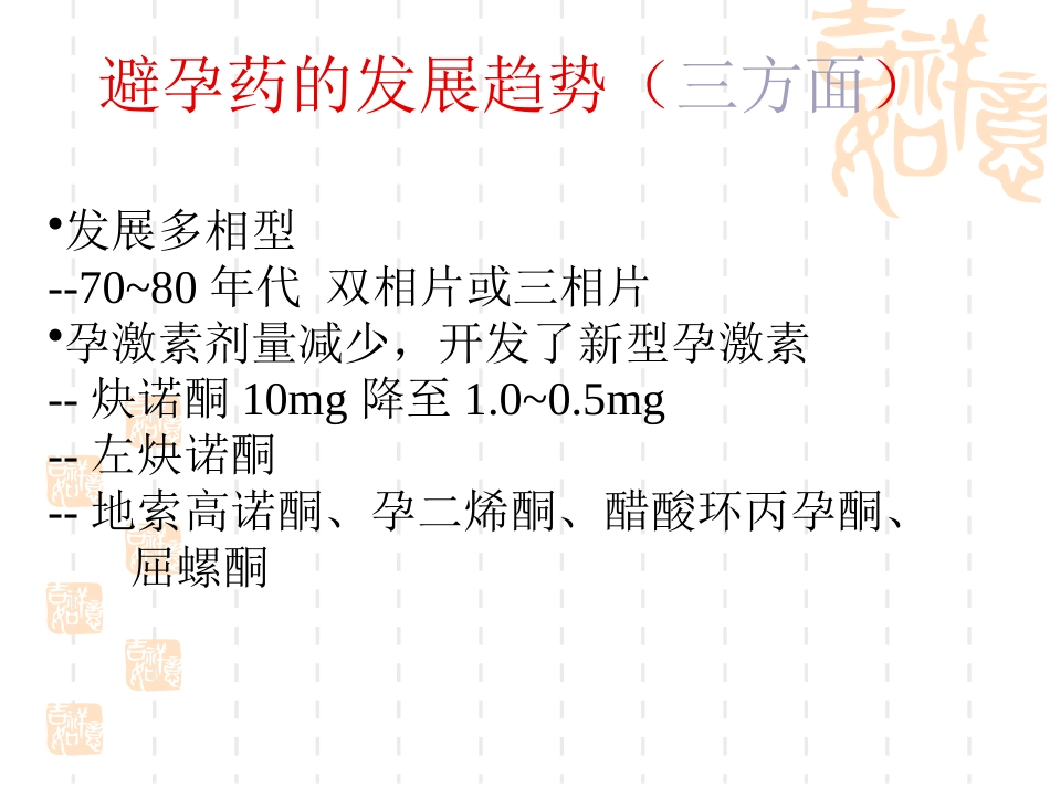 避孕药物的临床应用和安全性_第11页