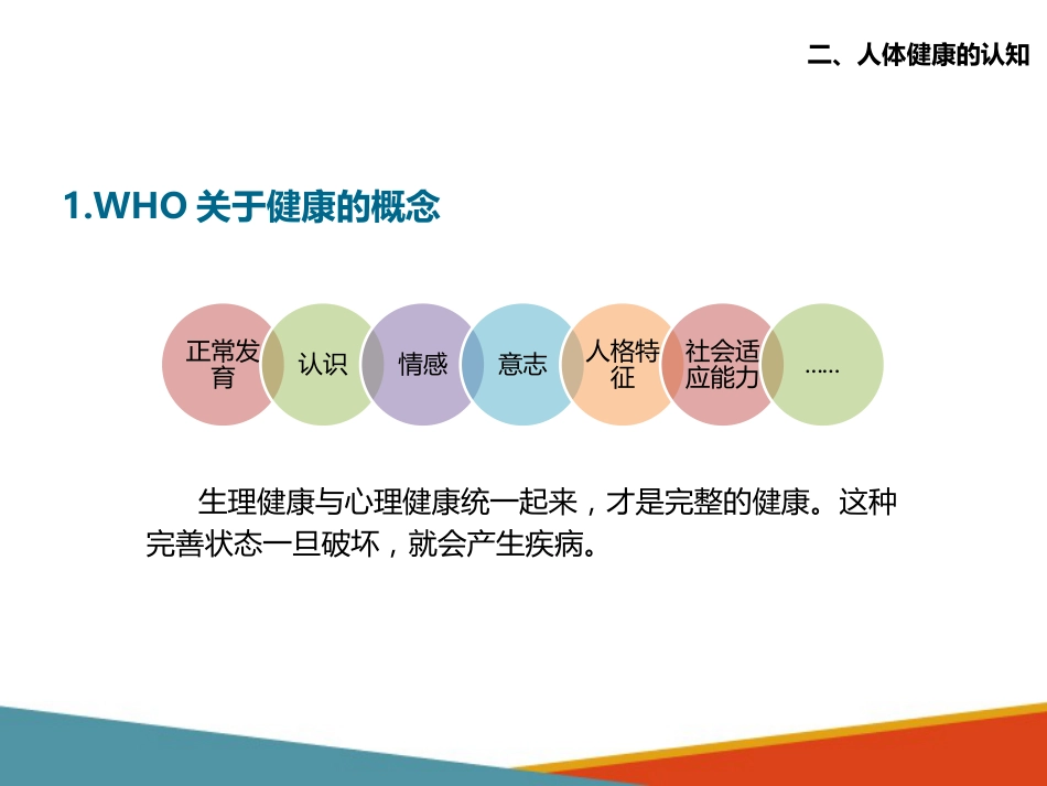 老年人生理特点及衰老机制的认知 人体生命、健康、寿命、疾病与衰老的_第14页