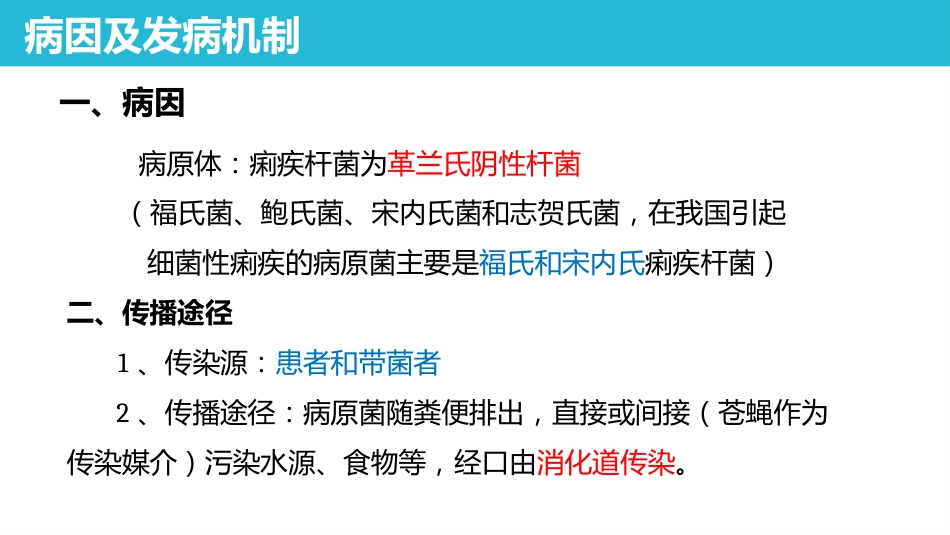 传染病 细菌性痢疾 病理学课件_第4页