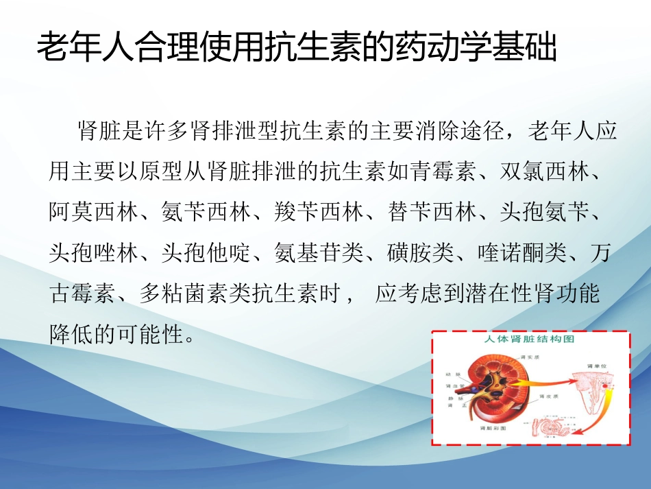 老年患者抗生素合理应用_第15页