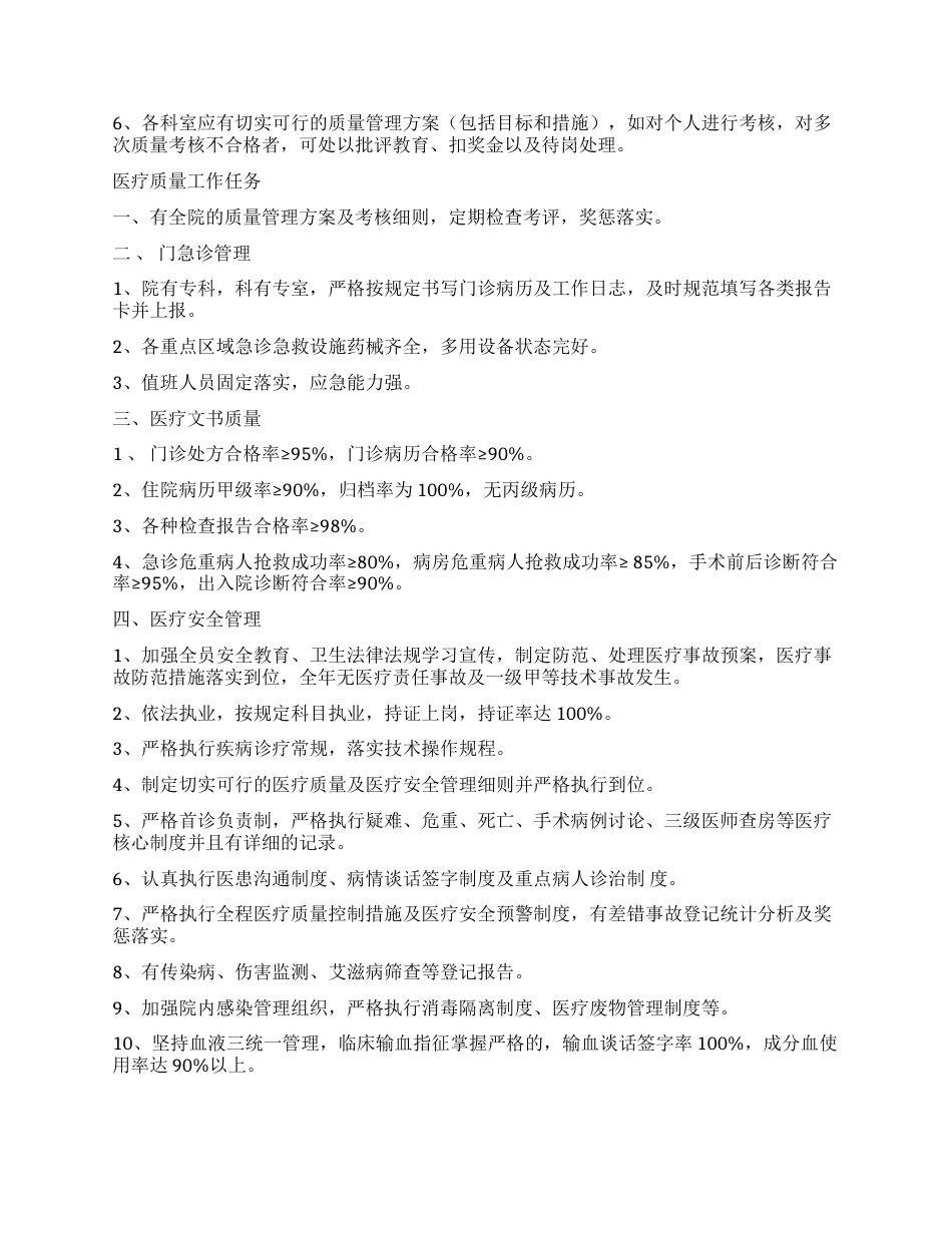 医疗质量管理手册_第5页
