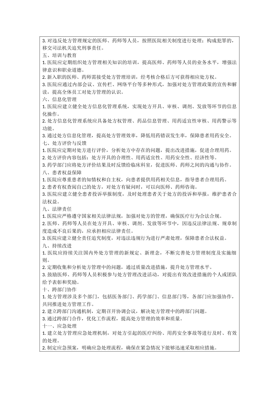 医院处方管理制度及实施细则_第2页