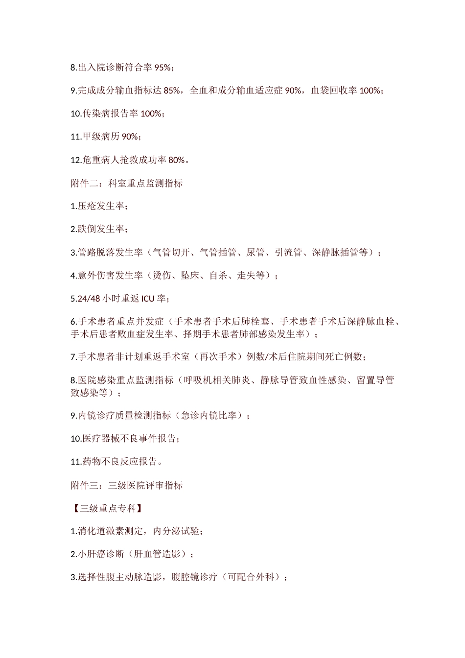 青海省消化内科医疗质量评价体系与考核标准_第11页