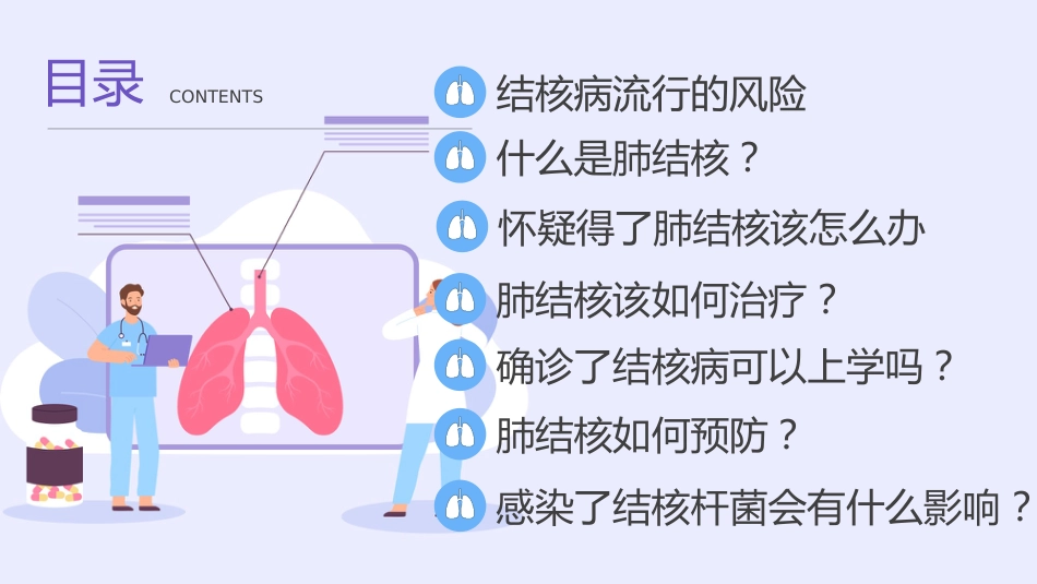 肺结核防治知识主题课件_第3页