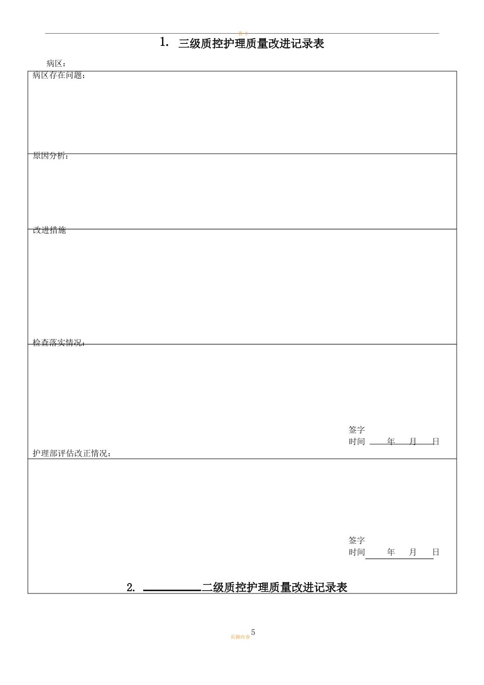 护理质量检查表_第5页