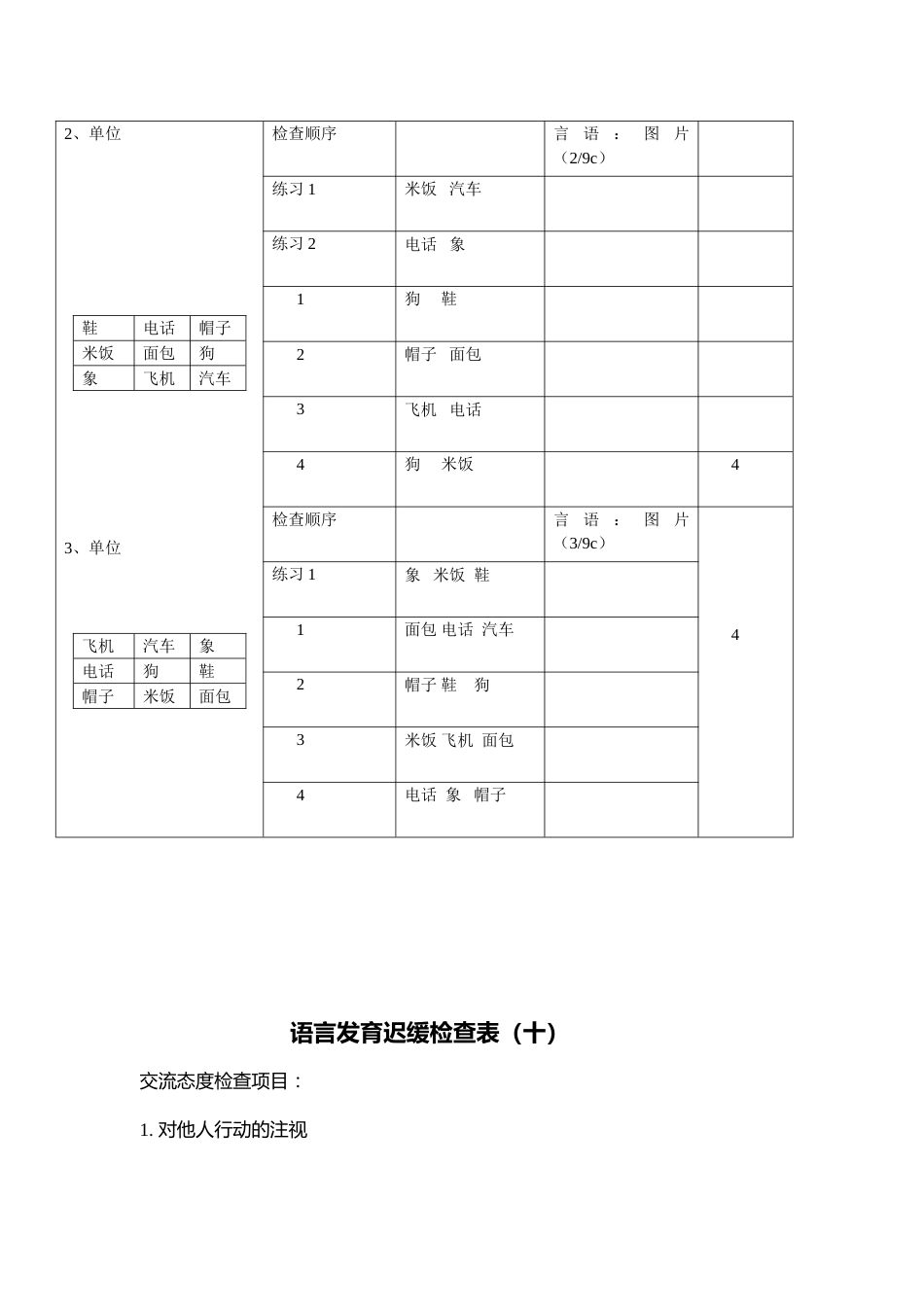(S—S法)语言发育迟缓检查(CRRC版)_第14页