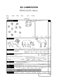 蒙特利尔MoCA