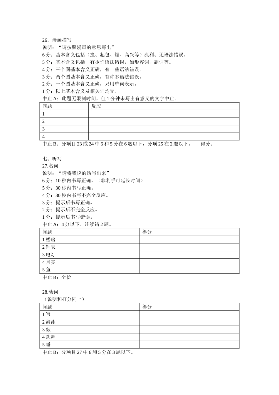 中康失语症检查法_第13页
