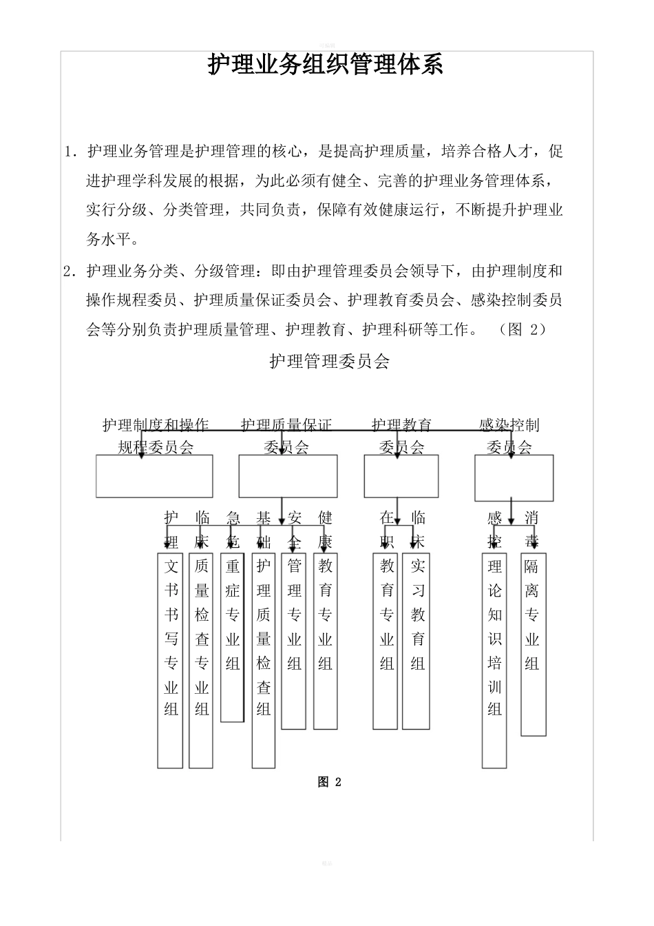 护理部质量考核标准_第2页