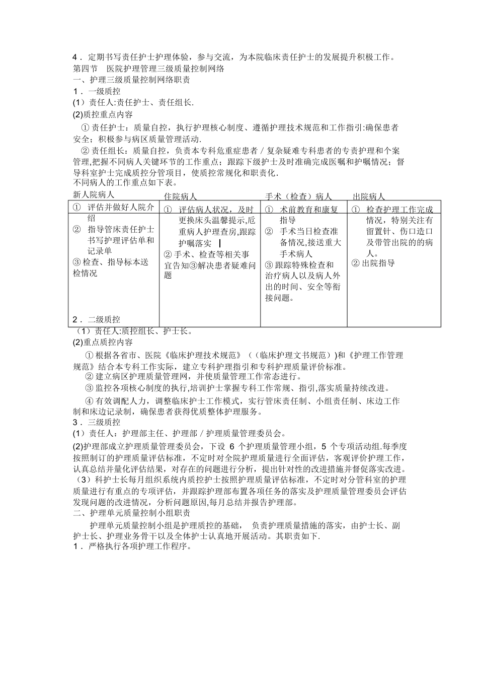 护理质量管理组织及职责(1)_第5页