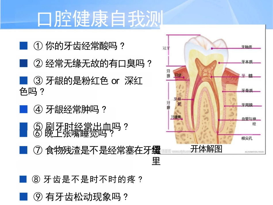 中老年人常见口腔问题_第3页