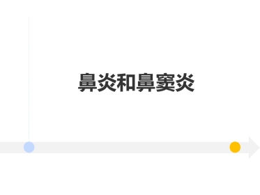 耳鼻喉科 -鼻炎和鼻窦炎