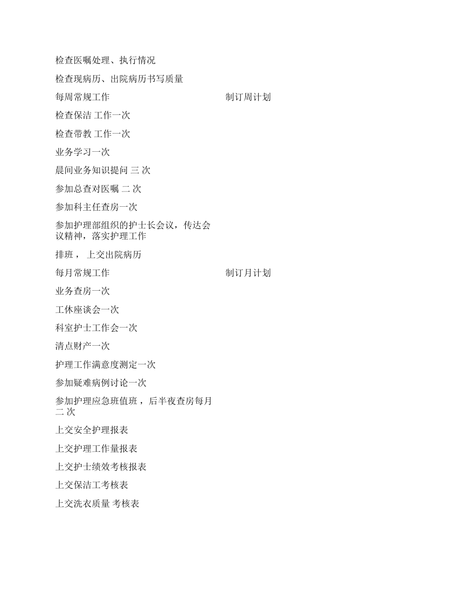 病区护士长工作手册_第3页