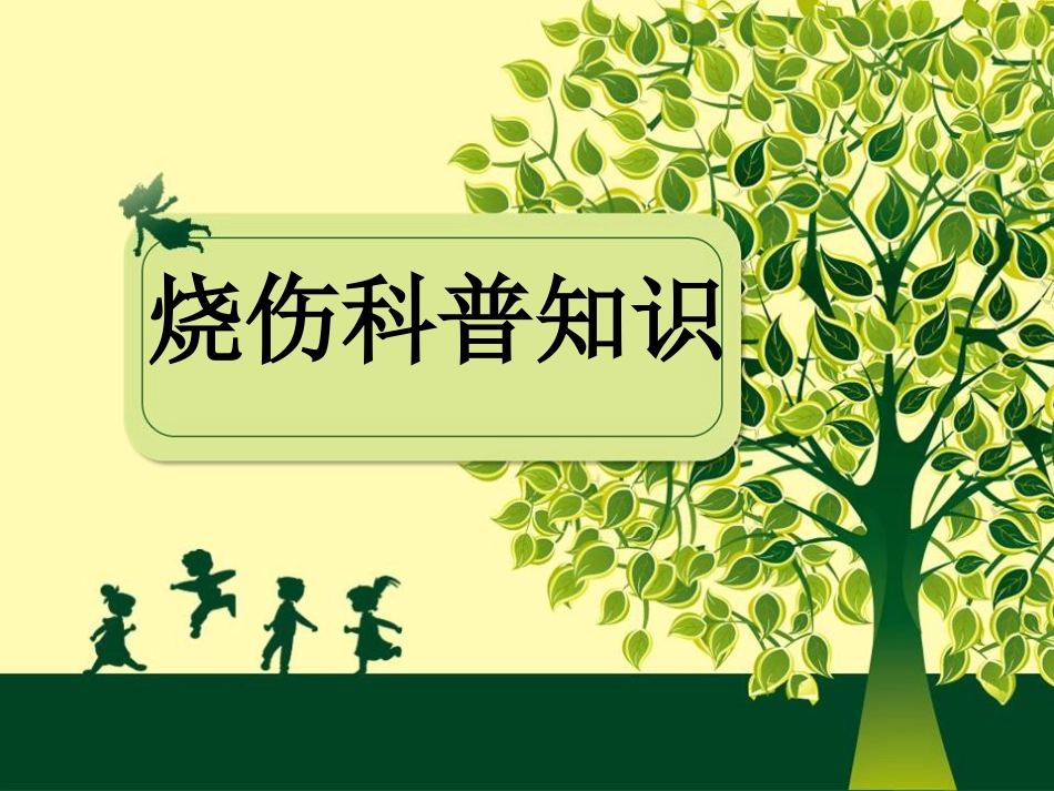 烧伤科普知识_第1页