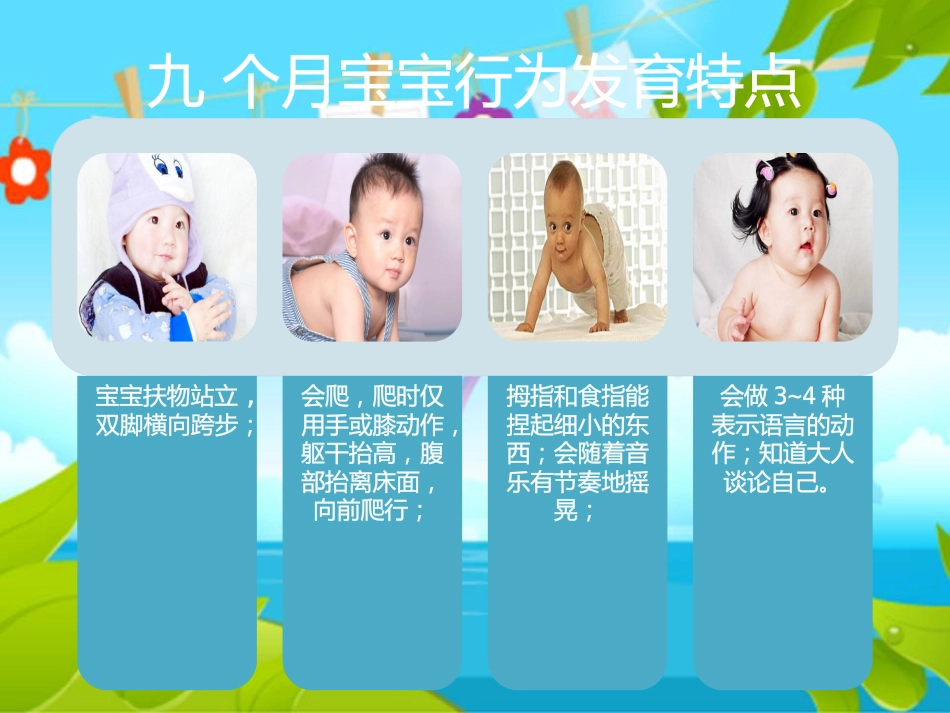 儿童早期行为发育特点及常见问题_第13页
